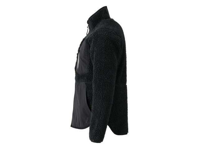 Fiberpälsjacka Customized svart