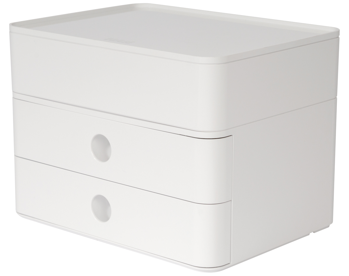 Förvaringbox Allison 4-lådor Vit