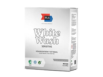 Tvättmedel PLS White Sensitive 8,55kg