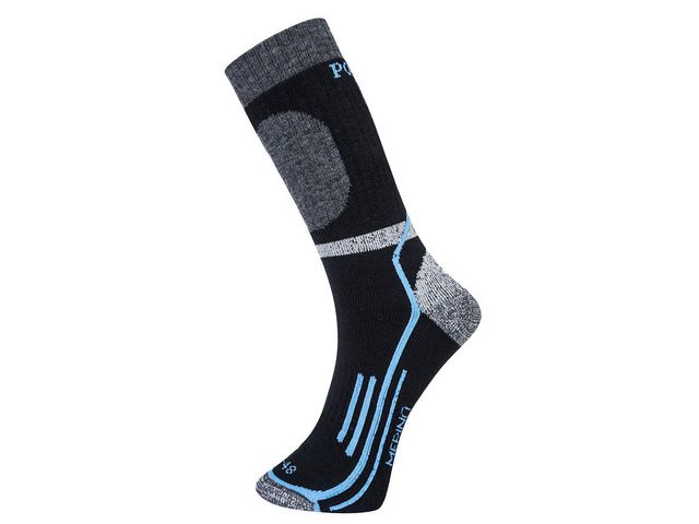 Strumpa Merino PW SK34 svart 39-43