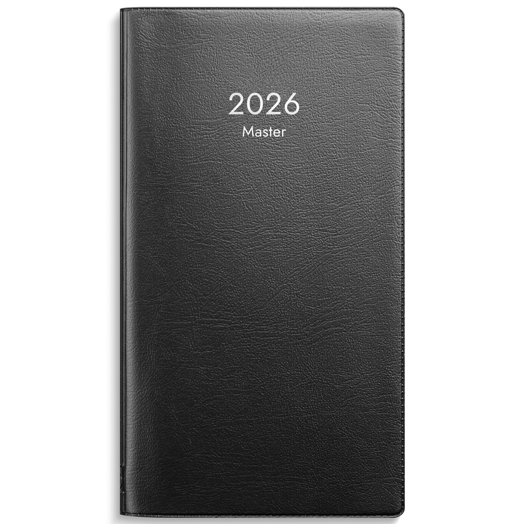 Kalender Master 2026 svart plast