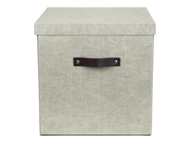 Förvaringsbox Bigso Logan canvas linen
