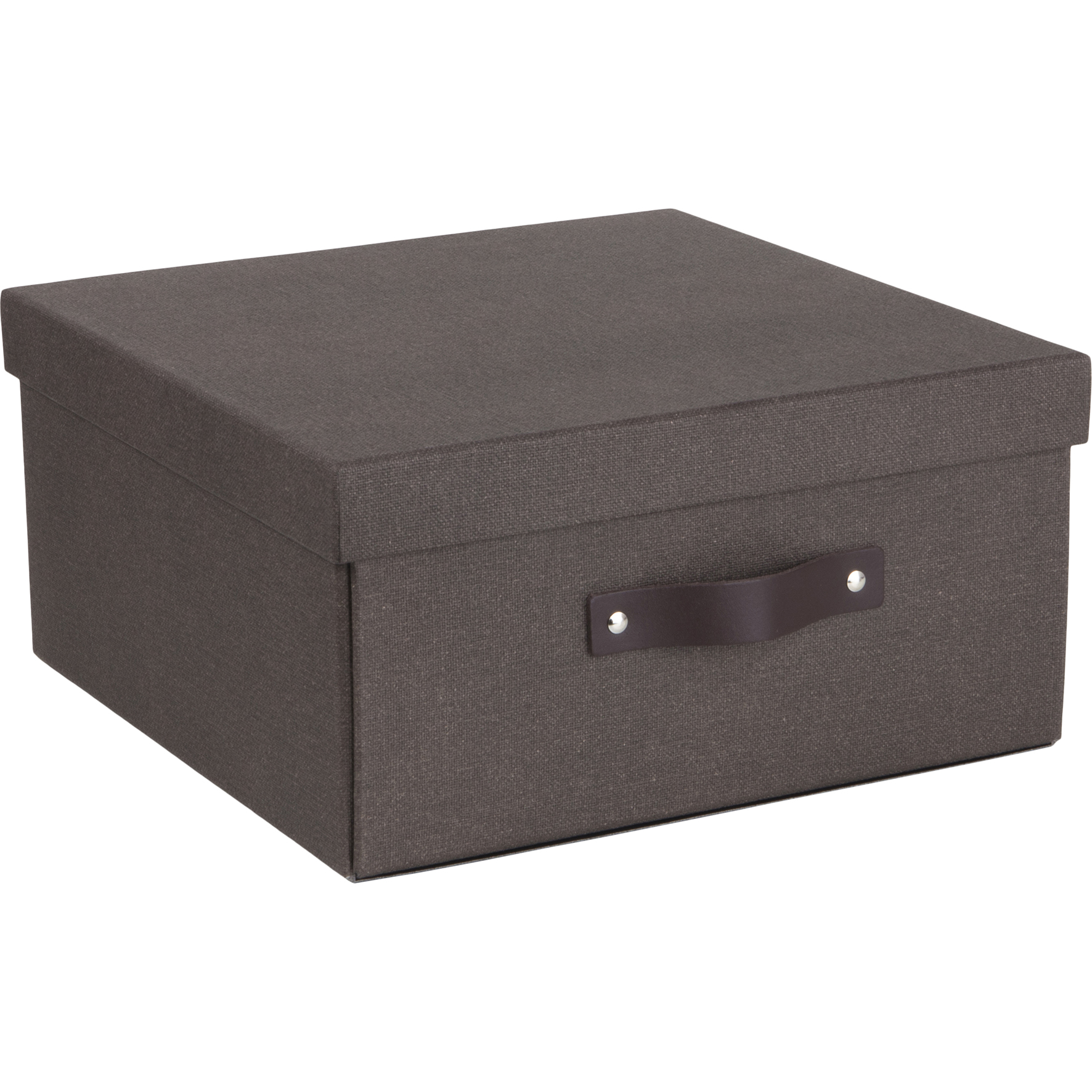 Förvaringsbox Bigso Levi canvas brun