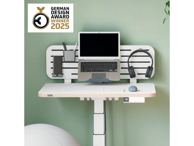Förvaringstavla med laptophållare Pegboard Ergo