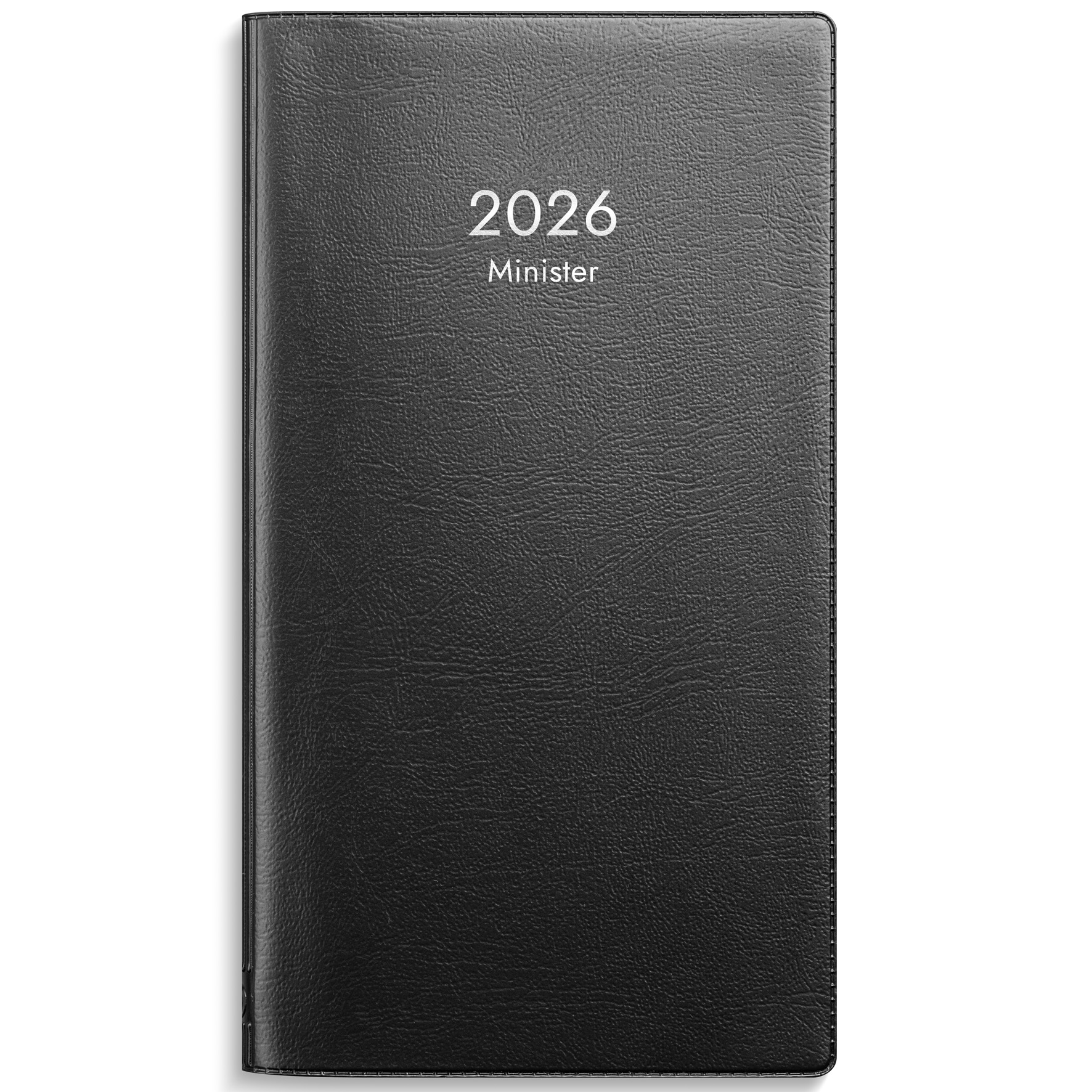 Minister 2026 svart plast