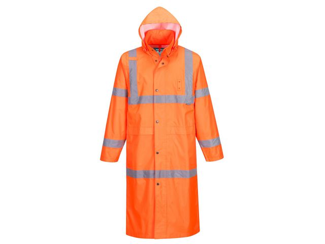Varselregnrock 122cm orange kl3 3XL