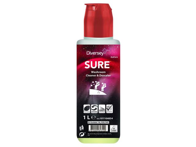 Avkalkningsmedel SURE Washroom C&D AC 1L