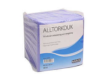 Städduk MAX Alltorkduk blå 50/fp