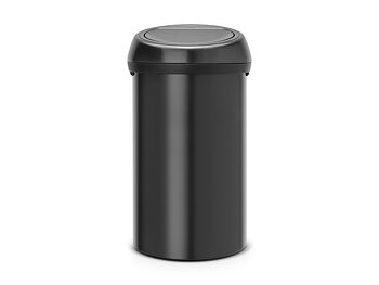 Papperskorg BRABANTIA Touch 60L svart