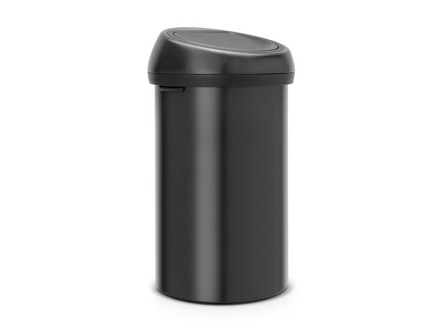 Papperskorg BRABANTIA Touch 60L svart