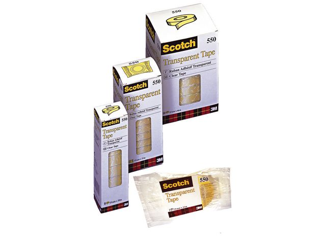 Kontorstejp SCOTCH 550 PP 66mx15mm
