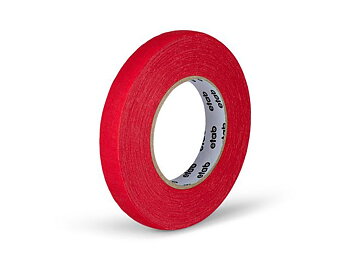 Tejp textil matt 19mmx50m röd