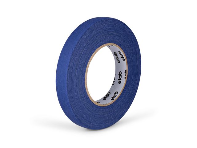 Tejp textil matt 19mmx50m bl&aring;