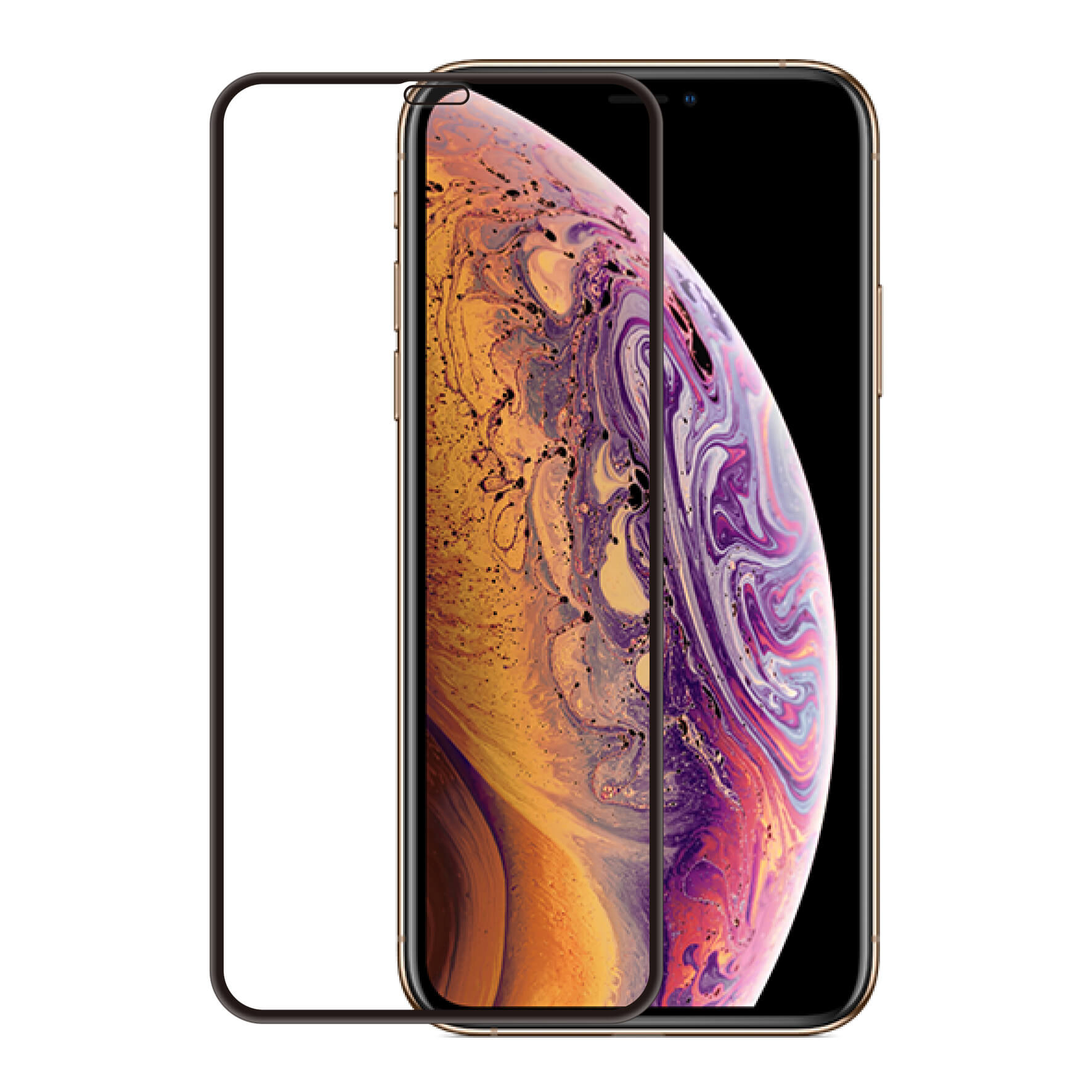 Skärmskydd GEAR 3D iPhoneXs Ma