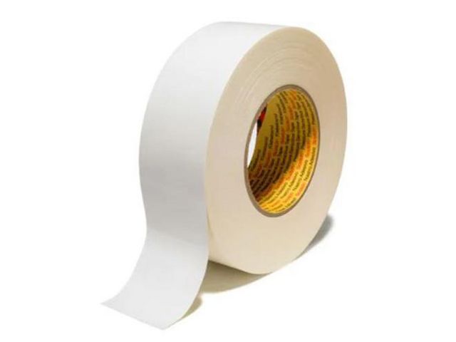 Tejp textil plastbelagd 50mmx50m vit