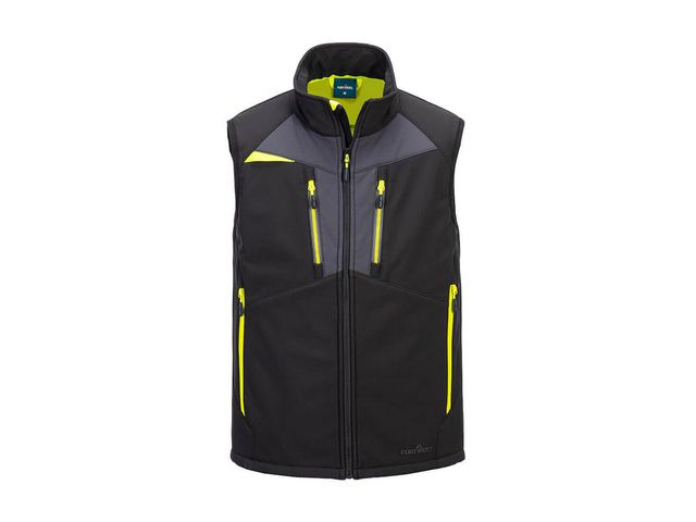 Softshellväst PW DX476 svart S