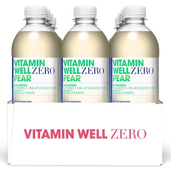 Dryck VITAMIN WELL Zero Pear 50cl