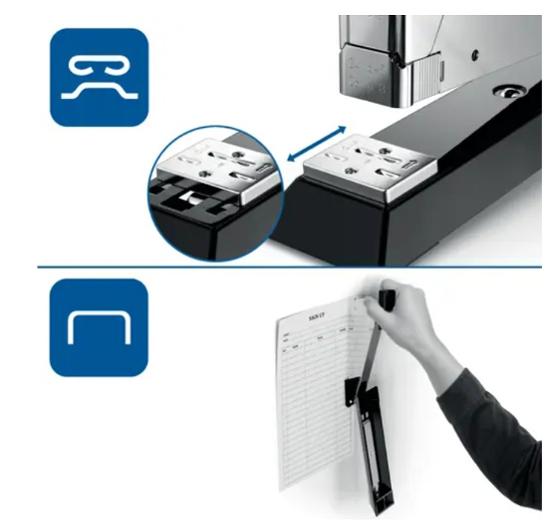 Häftapparat RAPID K2 svart/krom