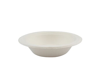 Tallrik Bagasse djup 500ml 50/fp