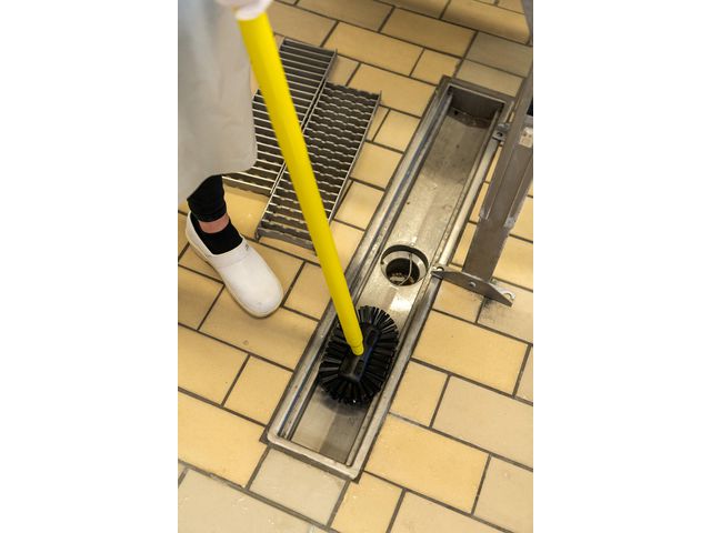 Skaft VIKAN Ultrahygieniskt 150cm gul