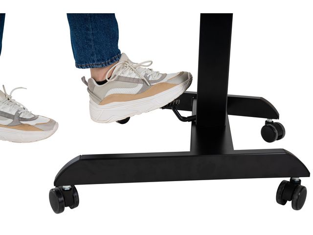 Bord manuellt Easydesk Pro 60x52 cm svart Sun-Flex