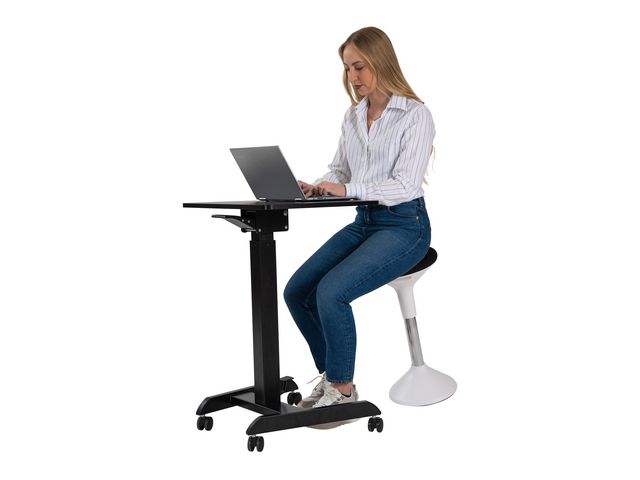 Bord manuellt Easydesk Pro 60x52 cm svart Sun-Flex