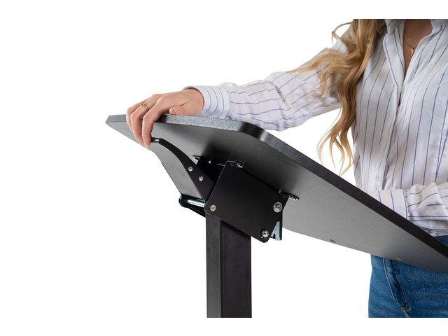 Bord manuellt Easydesk Pro 60x52 cm svart Sun-Flex