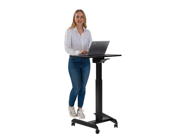 Bord manuellt Easydesk Pro 60x52 cm svart Sun-Flex