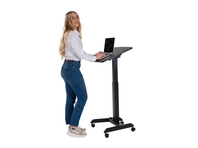 Bord manuellt Easydesk Pro 60x52 cm svart Sun-Flex