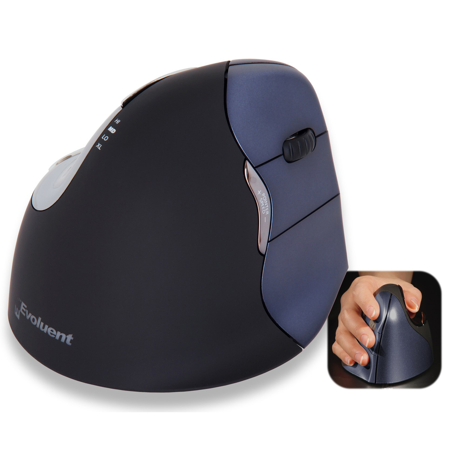 Datormus VerticalMouse 4 wireless M