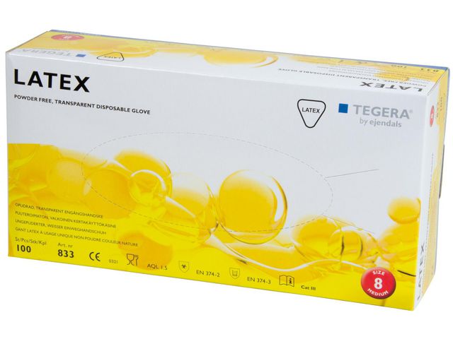 Latexhandske TEGERA 833 100/fp - 4