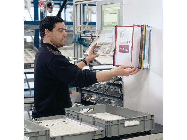 Väggställ Vario A4 10 panel