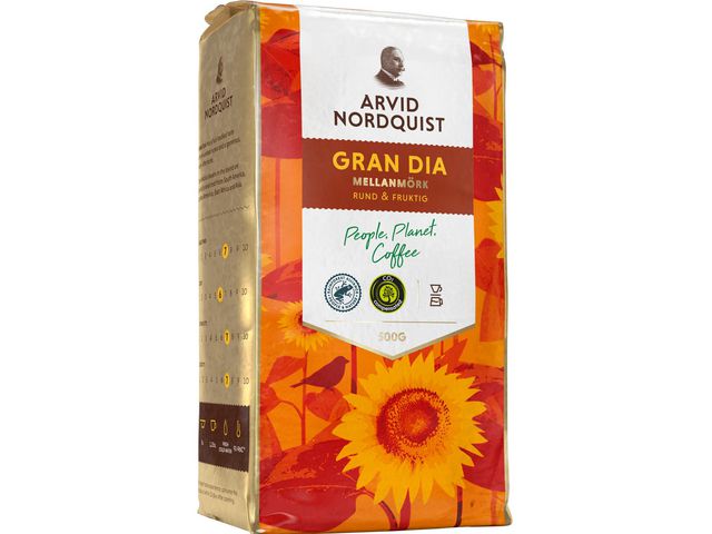 Kaffe ARVID.N Gran Dia Mellanrost 500g