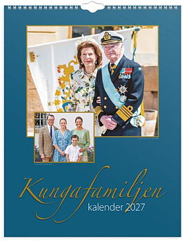 Väggkalender Kungafamiljen 2027