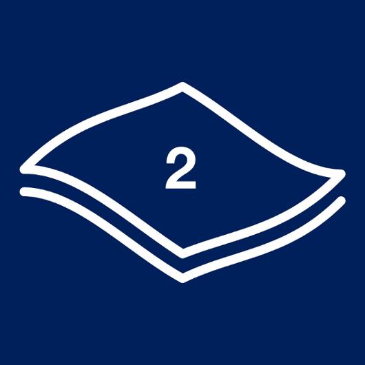 Hushållspapper TORK Basic 2-lag 4/fp
