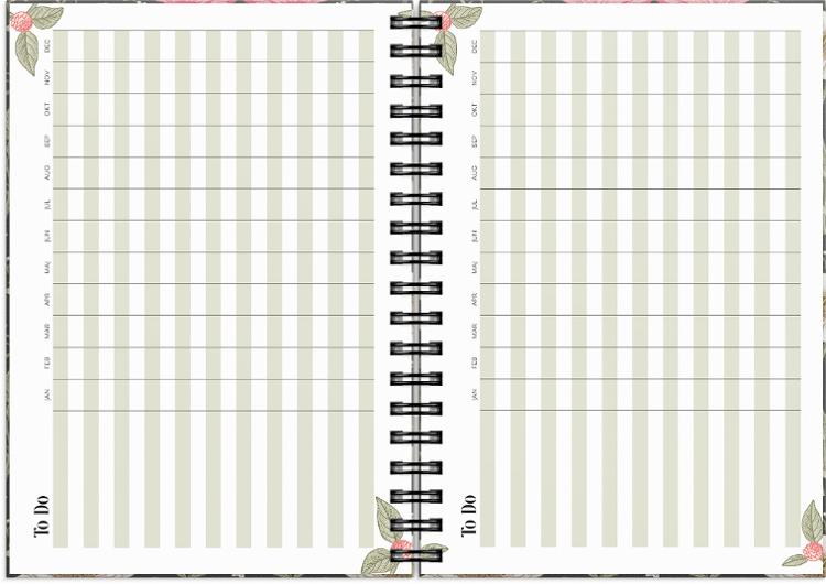 Life Planner Floral 2027