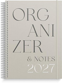 Kalender Organizer & Notes 2027 stående