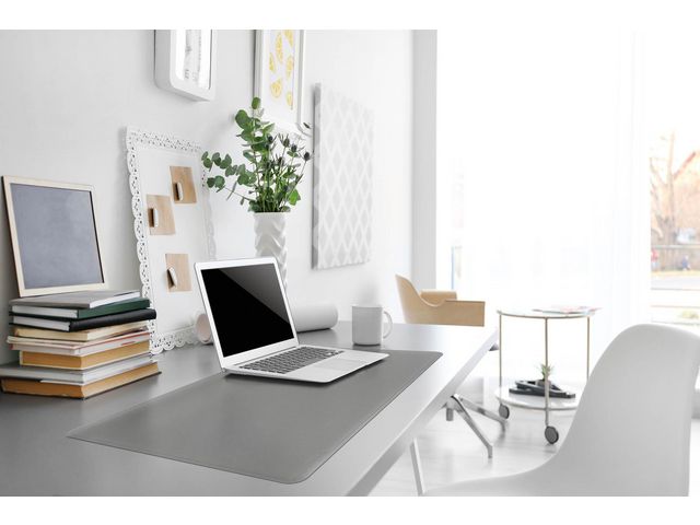 Skrivunderlägg DURABLE PP 65x50cm grå