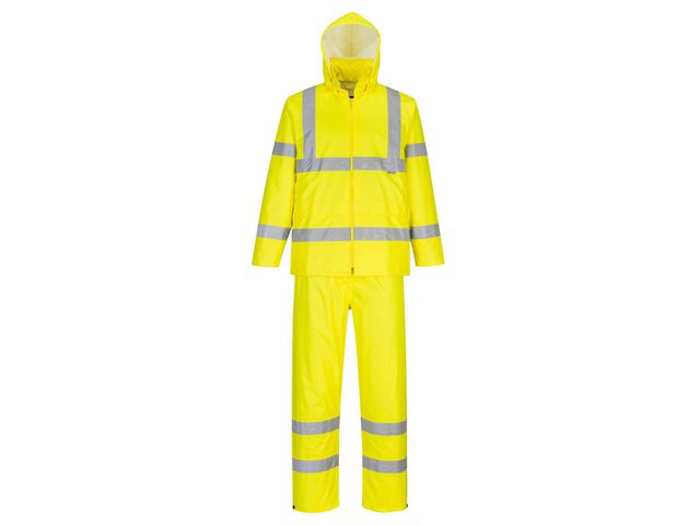 Regnställ H448 varsel gul kl3 L