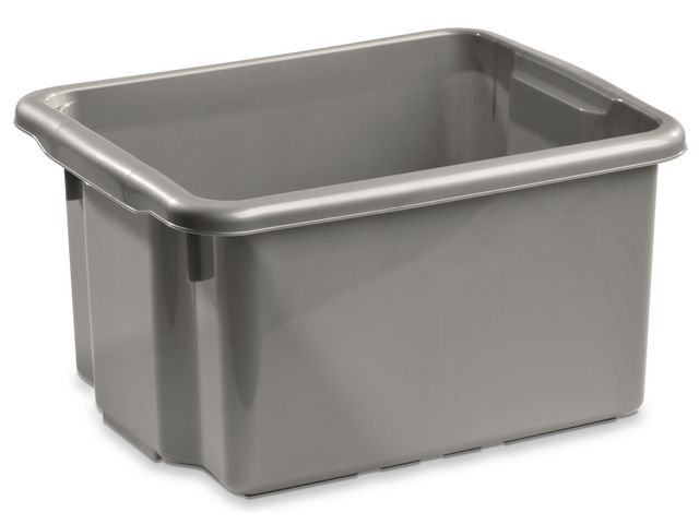 Förvaringsbox 33 L silver - 3