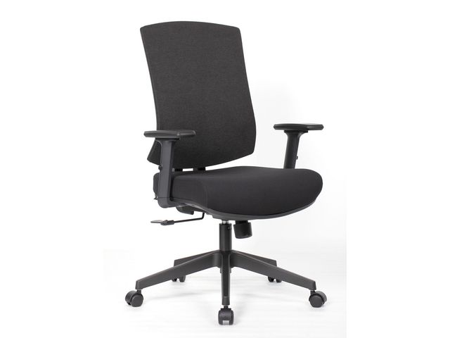 Konstorsstol LYRECO Orion II tyg