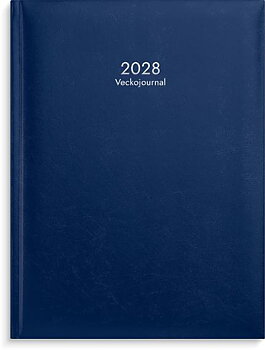 Veckojournal 2028 blå