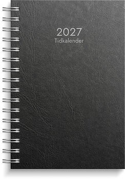 Tidkalender 2027 svart