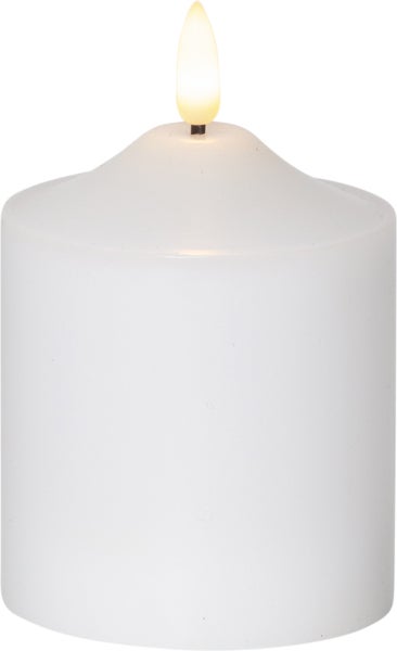 Blockljus LED Flamme Ø75 mm H=120 mm Star Trading