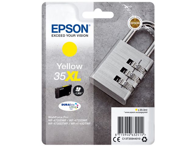 Bläckpatron EPSON T3594 XL gul