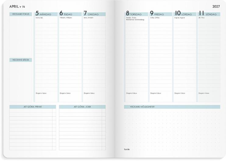 Life Planner Focus 2027