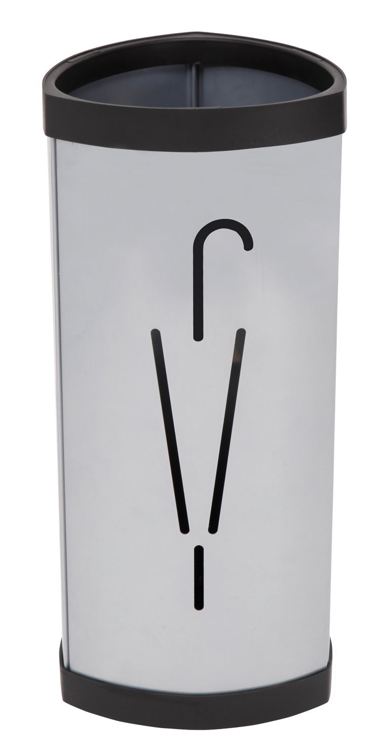 Paraplyställ Ø 26 cm x 60 cm metall silver