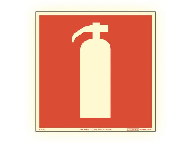 Skylt Brandsläckare Supernova AFS