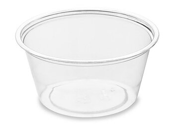 Dressingbägare rPET 60ml trans 100/fp