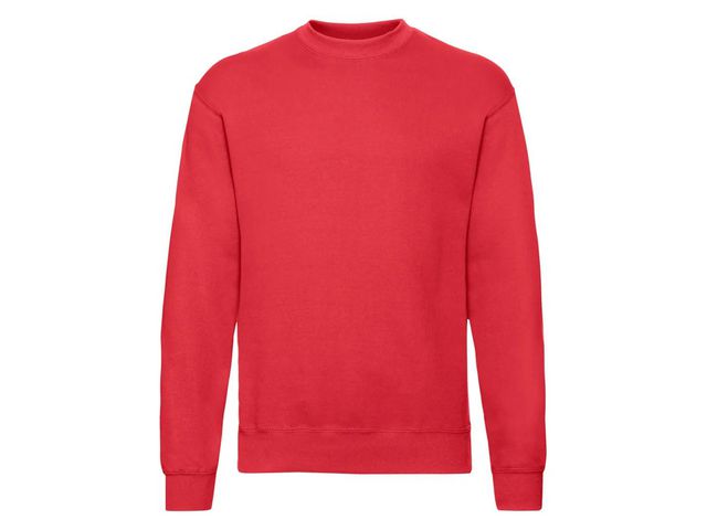 Sweatshirt FRUIT 62202 röd 2XL